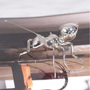 GobekUsa Golden Ant Metal Sculpture Figurine Home Decor Insect Ornament