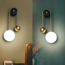 GobekUsa Golden Ball LED Wall Lamp for Home Decor