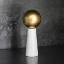 GobekUsa Golden Ball Marble Cone Metal Spherical Ornaments