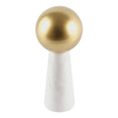 GobekUsa Golden Ball Marble Cone Metal Spherical Ornaments