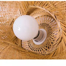 GobekUsa Bamboo Woven Chandelier Tea Room LED Lighting