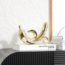 GobekUsa Golden Banana Figurine Resin Decorative Statue Home Décor Figurine
