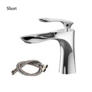 GobekUsa Golden Bathroom Faucet Single Handle Sink Mixer Tap Deck Mounted Basin Tapware
