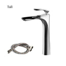 GobekUsa Golden Bathroom Faucet Single Handle Sink Mixer Tap Deck Mounted Basin Tapware