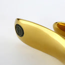GobekUsa Golden Bathroom Faucet Single Handle Sink Mixer Tap Deck Mounted Basin Tapware