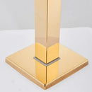 GobekUsa Golden Bathtub Shower Faucet Floor Mounted Waterfall Mixer Tap