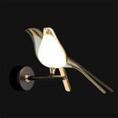 GobekUsa Golden Bird LED Wall Lamp Rotatable Wall Sconce