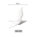 Modern golden bird wall hanging living room decor by Decorbites