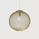GobekUsa Golden Birdcage LED Pendant Chandelier for Stylish Lighting in Restaurants, Kitchens, & Stores