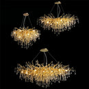 GobekUsa Crystal LED Ceiling Chandelier for Modern Luxury Decor