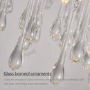GobekUsa Golden Branch Led Ceiling Chandelier Modern Living Room Pendant Lights