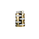 GobekUsa Golden Ceramic General's Jar for Home Decor & Storage