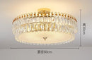 GobekUsa Crystal LED Chandelier Ceiling Lamp Modern Living Room Bedroom Light
