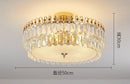 GobekUsa Crystal LED Chandelier Ceiling Lamp Modern Living Room Bedroom Light