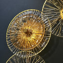 GobekUsa Crystal Wall Lamp for TV Background Bedroom LED Sconces- Living Room Aisle.