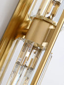 GobekUsa Crystal Wall Light: Minimalist Bedside Loft Wall Sconce for Living Room