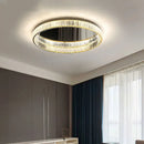 GobekUsa Crystal LED Ceiling Chandeliers: Modern Living Room Dining Room Pendant Lamp