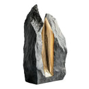 GobekUsa Golden Geometric Animal Sculpture Decor Figurine Ornament Abstract Resin Handicraft
