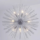 GobekUsa Geometric Ball Chandelier: Modern LED Lighting for Living Room & Dining Room