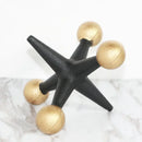 GobekUsa Golden Geometric Resin Handicrafts Molecular Model Abstract Home Decoration