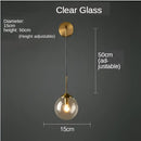 GobekUsa Golden Glass Ball Wall Sconce Light Fixture for Modern Living Room Decor