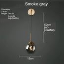 GobekUsa Golden Glass Ball Wall Sconce Light Fixture for Modern Living Room Decor