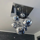 GobekUsa Glass Lava Pendant Lights: Modern Nordic Loft LED Ceiling Hanging Lamp Fixture