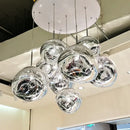GobekUsa Glass Lava Pendant Lights: Modern Nordic Loft LED Ceiling Hanging Lamp Fixture