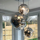 GobekUsa Glass Lava Pendant Lights: Modern Nordic Loft LED Ceiling Hanging Lamp Fixture