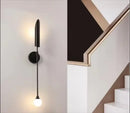 GobekUsa Golden Inclined Tube Wall Lamp for Modern Luxury Decor in Living Room