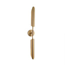 GobekUsa Golden Inclined Tube Wall Light for Modern Luxury Living Room and Bedroom