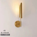 GobekUsa Golden Inclined Tube Wall Light for Modern Luxury Living Room and Bedroom