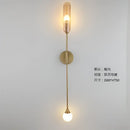 GobekUsa Golden Inclined Tube Wall Light for Modern Luxury Living Room and Bedroom