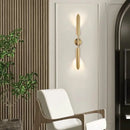GobekUsa Golden Inclined Tube Wall Light for Modern Luxury Living Room and Bedroom