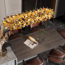 2024 GobekUsa Crystal Firefly Ceiling Chandelier For Home & Hotel Lighting