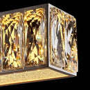 GobekUsa Golden LED Crystal Chandelier for Modern Home Interior