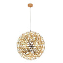 GobekUsa Golden Led Pendant Light for Kitchen Living Room Decor