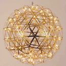 GobekUsa Golden Led Pendant Light for Kitchen Living Room Decor