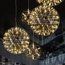 GobekUsa Golden Led Pendant Light for Kitchen Living Room Decor