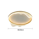 GobekUsa Golden Lustre Ceiling Lamp for Bedroom Living Dining Kitchen Lighting