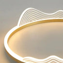 GobekUsa Golden Lustre Ceiling Lamp for Bedroom Living Dining Kitchen Lighting