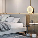 GobekUsa Golden Marble LED Pendant Light: Luxe Nordic Minimalist Decor for Living & Dining Rooms