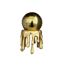 GobekUsa Golden Octopus Spherical Figurine Decorative Resin Ornament