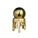 GobekUsa Golden Octopus Spherical Figurine Decorative Resin Ornament