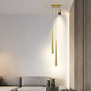 GobekUsa Golden Pendant Chandelier for Bedroom & Living Room Décor