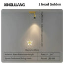 GobekUsa Golden Pendant Chandelier for Bedroom & Living Room Décor