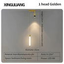 GobekUsa Golden Pendant Chandelier for Bedroom & Living Room Décor