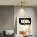 GobekUsa Golden Pendant Chandelier for Bedroom & Living Room Décor