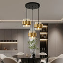 GobekUsa Golden Pendant Lights for Aisle, Restaurant, Bedroom - Nordic Postmodern Minimalist Style