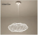 GobekUsa Cloud Pendant Light: Modern Nordic starry Cloud LED Lamp for Bedroom and Dining Room